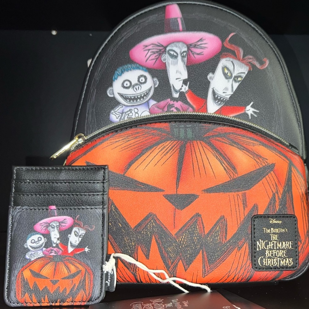 The Nightmare Before Christmas Oogie's Boys Pumpkin Mini Backpack